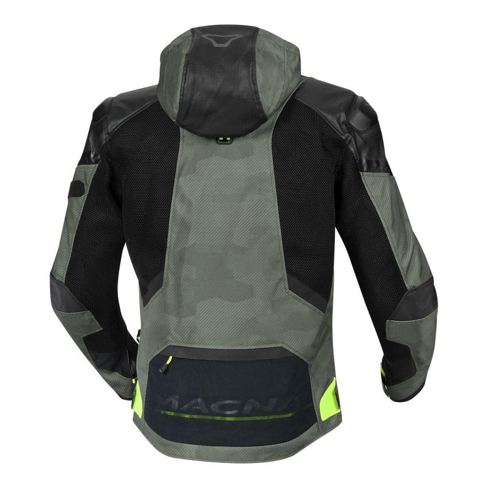 Green and hotsell black motorcycle jacket