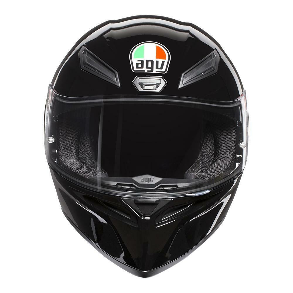 AGV K1 Gloss Black Full Face Motorbike Helmet