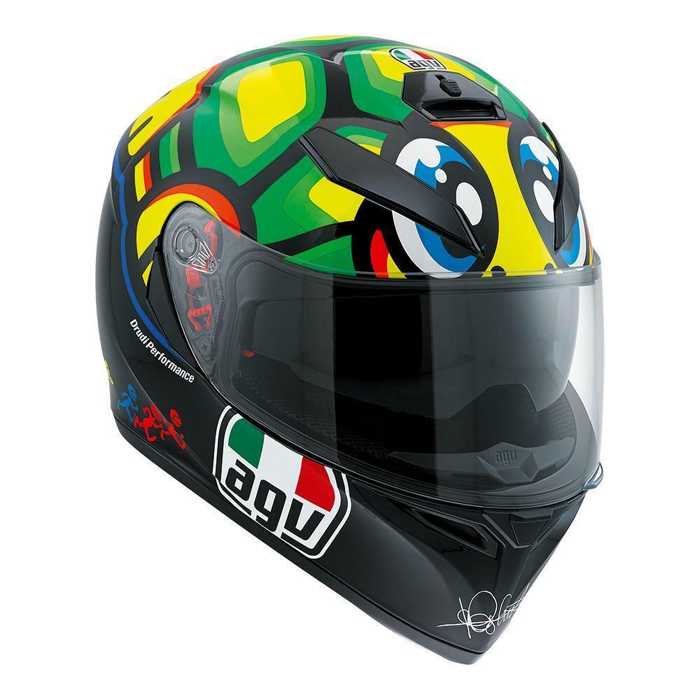 AGV K3 SV Tartaruga turtle motorcycle road race full face helmet