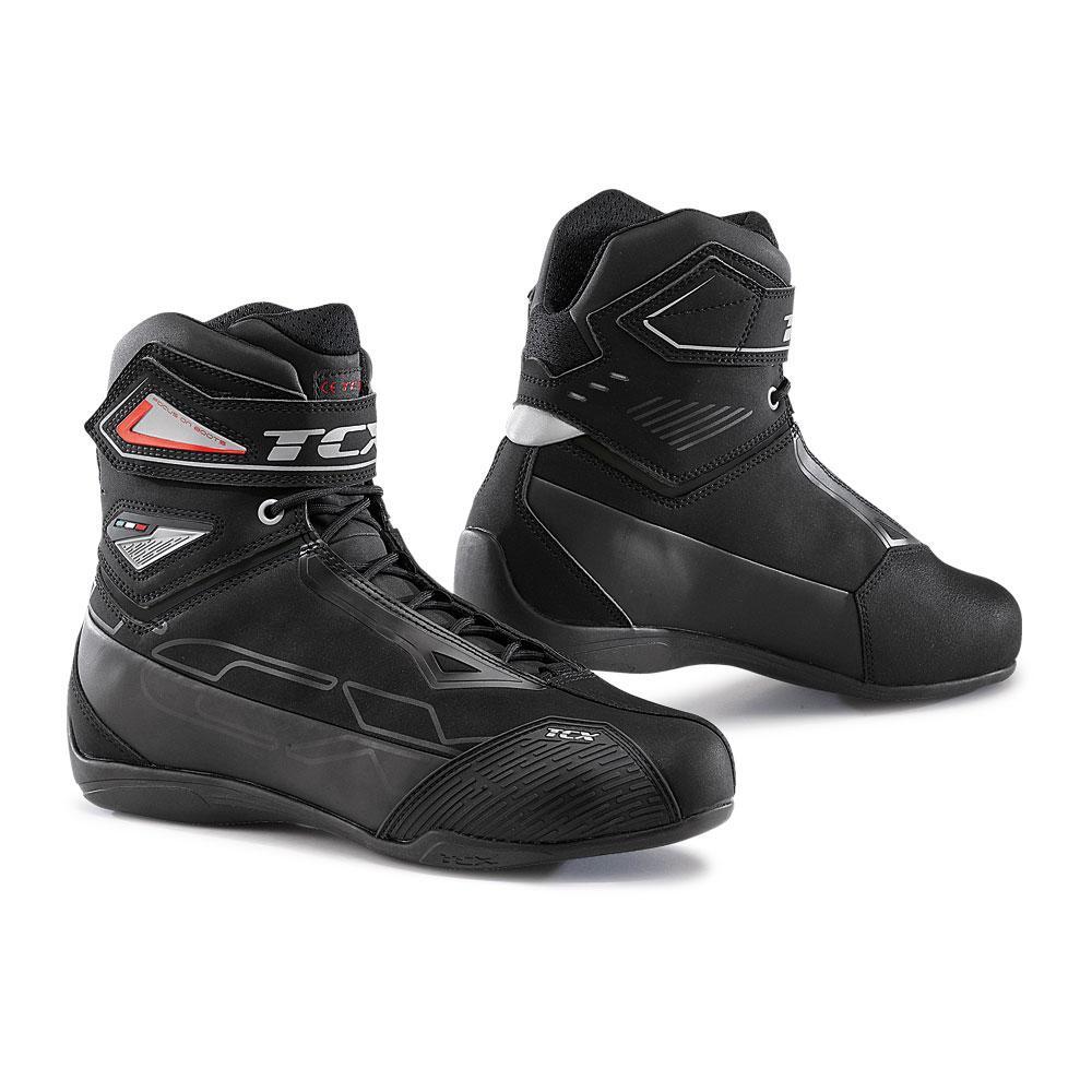 TCX Rush 2 Waterproof Sports Commuting Mens Motorbike Boots - Black
