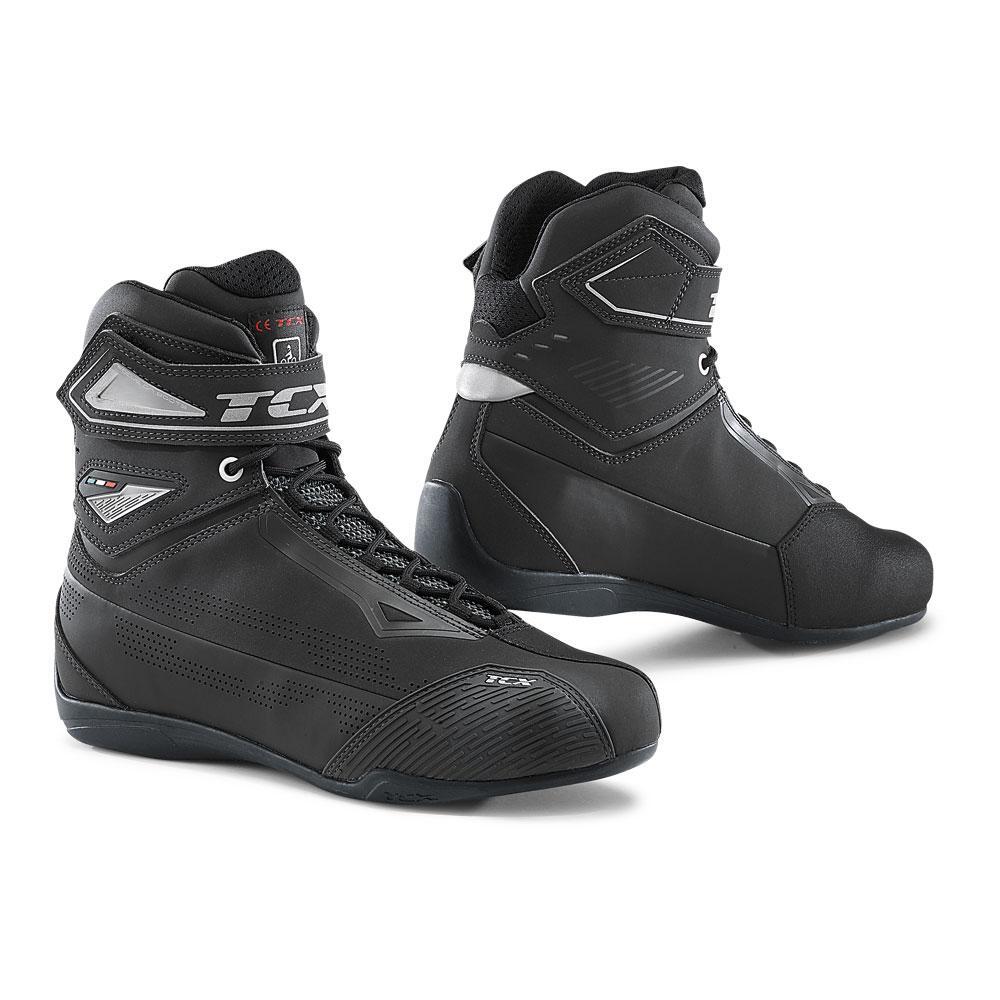 TCX Rush 2 Air Sports Commuting Mens Motorbike Boots Gunmetal
