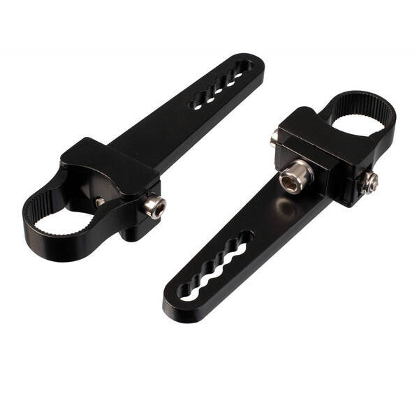LED Light Bar Tube Mount Brackets 1" Pair