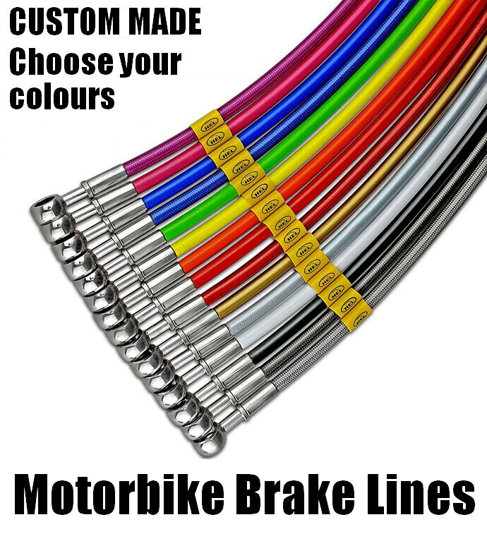 Wezmoto Rear Braided Brake Line For Honda CBR1000RR Fireblade (2004-2005) – Stainless Steel, WZ-R2689