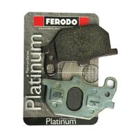 Set of Ferodo front brake pads Platinum organic for 1978 - 1979 Yamaha RD400
