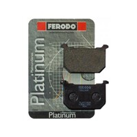 Ferodo Platinum Organic Front Brake Pads for 1981-1982 Kawasaki Z1000 Lawson Replica - 1 pair