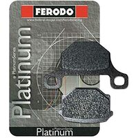Ferodo Rear Brake Pads for 1985-1987 Harley Davidson 1340 FXSTC Softail Custom - 1 pair