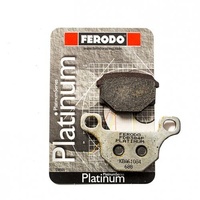 Ferodo Organic Front Brake Pads for 1990-1990 Suzuki GS125ES (for 1 caliper)