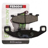 Ferodo Eco Rear Brake Pads for 1990-1992 Kawasaki ZZR600 (for 1 caliper)