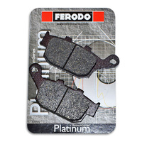 Ferodo Organic Rear Brake Pads for 2011-2015 Triumph 800 Tiger (for 1 caliper)