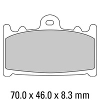 Ferodo Front Brake Pads Pair for 2003-2007 Suzuki SV1000S (for one caliper)
