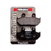 Ferodo Platinum Organic Front Brake Pads for 1989-1992 Honda CD250U - 1 pair