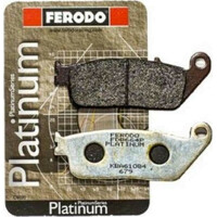Ferodo Platinum Organic Front Brake Pads for 1989-1991 Honda CB400F CB-1 - 1 pair
