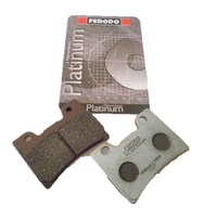 Ferodo Platinum Organic Front Brake Pads for 1994-1995 Yamaha YZF600R - 1 pair