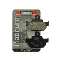 Ferodo Platinum Organic Front Brake Pads for 1985-1989 Suzuki DR600S - 1 pair