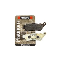 Ferodo Organic Rear Brake Pads for 2015-2015 Triumph 2300 Rocket X (for 1 caliper)