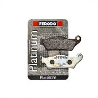 Ferodo Platinum Organic Front Brake Pads for 2008 Husqvarna TXC510 - 1 pair