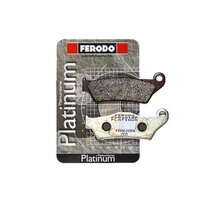 Ferodo Platinum Organic Front Brake Pads for 1995-1998 Yamaha TT600 Belgarda - 1 pair