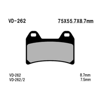 Ferodo Ceramic Front Brake Pads for 2005-2009 Aprilia Pegaso 650 Strada (for 1 caliper)
