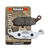 Ferodo Platinum Organic Brake Pads for 2003-2014 Suzuki V-Strom 1000 DL1000 - 1 Pair