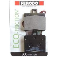 Ferodo Eco-Friction Front Brake Pads for 2009-2017 Aprilia SR 50 R - 1 pair
