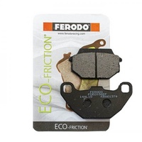 Ferodo Eco Front Brake Pads for 2007-2017 Kymco Super 8 125 (for 1 caliper)