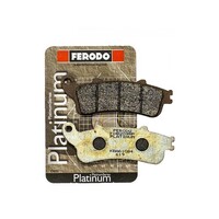 Ferodo Platinum Organic Front Brake Pads for 1999-2001 Honda FES250 Foresight - 1 pair