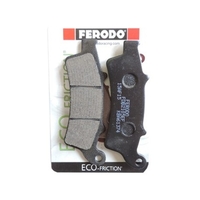 Ferodo Eco-Friction Front Brake Pads for 2009-2016 Aprilia 200 Scarabeo ie - 1 pair