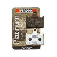 Ferodo Organic Rear Brake Pads for 2012-2022 Kawasaki Ninja ZX-14R ABS (for 1 caliper)