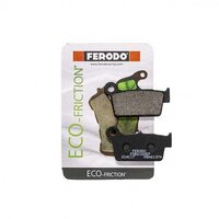 Ferodo Rear Brake Pads for 2010-2011 Kawasaki KLX250SF Super Motard - 1 pair