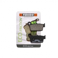 Ferodo Eco Rear Brake Pads for 2004-2025 Suzuki RMZ250 (for 1 caliper)