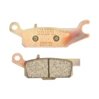 Ferodo Rear Brake Pads for 2011-2015 Yamaha Grizzly 550 4x4 EPS YFM550FAP - 2 pairs (left & right)