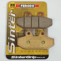 Ferodo Sintergrip Rear Brake Pads for 2018-2023 Harley Davidson 1870 Softail Breakout 114 FXBRS (for 1 caliper)