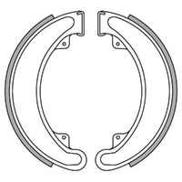 Newfren Rear Brake Shoes for 1973-1979 Honda CB250 / CB350 / CB360 / CB400 / CJ250 / CJ360 /