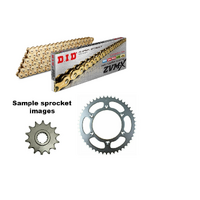 DID Gold ZVMX Chain & Steel Sprocket Kit for 2003-2022 Suzuki DL1000 17/42