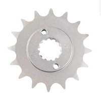 15t Steel Front Sprocket for 1990-1992 Kawasaki KLR650 Tengai - Standard Gearing 520 Pitch