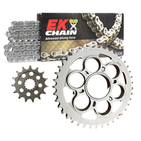EK X-Ring Chain & Sprocket Kit for 2011-2017 Ducati 1198 Diavel - 15/43