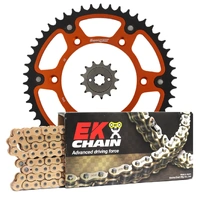 EK Gold O-Ring Chain & Stealth Sprocket Kit for 1996-1997 KTM 360 EXC - 14/50