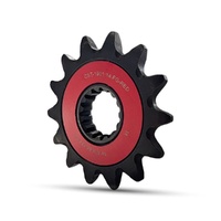 14t Red Stealth Forged Front Sprocket for 2007-2010 KTM 300 EXCE
