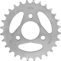 28t Steel Rear Sprocket for 1978-2007 Suzuki JR50 - Standard Gearing 420 Pitch