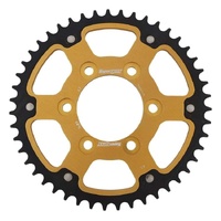 46t Gold Supersprox Stealth Rear Sprocket for 2007 Kawasaki KLX300R - Optional Gearing