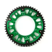 50t Green Supersprox Stealth Rear Sprocket for 1980-1983 Kawasaki KDX175 - Optional Gearing