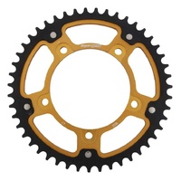 42t Gold Supersprox Stealth Rear Sprocket for 2001-2006 Suzuki GSXR1000 - Standard Gearing