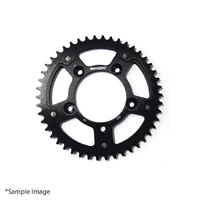 43t Black Supersprox Stealth Rear Sprocket for 2001-2006 Suzuki GSXR1000 - Optional Gearing