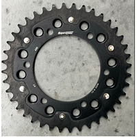43t Black Supersprox Stealth Rear Sprocket for 2004-2014 Yamaha YZF-R1 - Optional Gearing