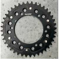 45t Black Supersprox Stealth Rear Sprocket for 2006-2015 Yamaha FZ1S - Standard Gearing