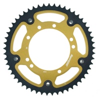 48t Gold Supersprox Stealth Rear Sprocket for 1994-2001 Yamaha YZ80LW BW - Optional Gearing