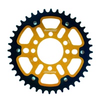 40t Gold Supersprox Stealth Rear Sprocket for 2003-2008 Suzuki LTZ400 - Optional Gearing