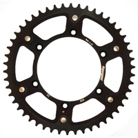 51t Black Supersprox Stealth Rear Sprocket for 1990-1999 Suzuki DR350 Non-ADR - Optional Gearing