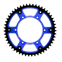 51t Blue Supersprox Stealth Rear Sprocket for 2012 Suzuki RM125 - Standard Gearing