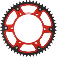 48t Red Supersprox Stealth Rear Sprocket for 2014-2021 Sherco 300I SEFR - Optional Gearing